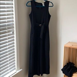 Long tie front body suit